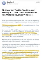 The Jack Miller Project and the Gary North Challenge